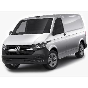 3D VW Transporter T6.1 panel van model
